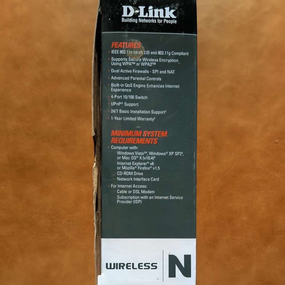 D-LINK DIR-615 Wireless Router with Dual Antennas in Box - EUC - Picture 3 of 15